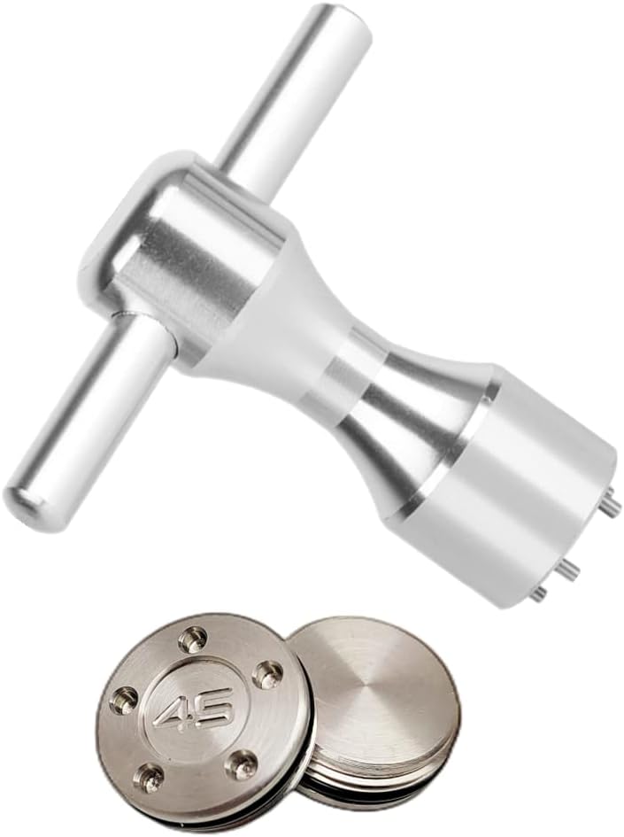 ROYMADE Golf Putter Weights for Scotty Cameron 2pcs 5g/10g/15g/20g/25g/30g/35g/40g/45g with Wrench Kit Set Compatible with Titleist Scotty Cameron Putter Newport (2pcs 45g+Wrench) - Image 3